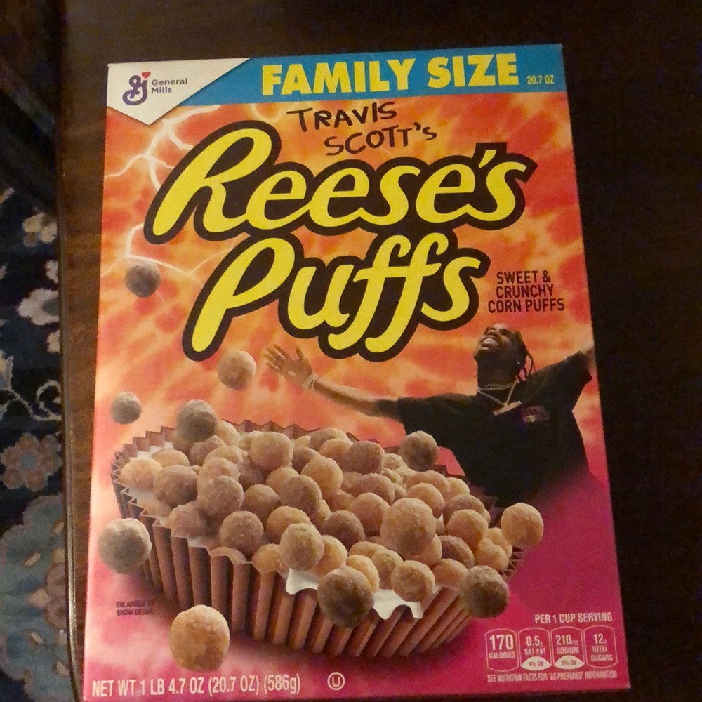 Travis Scott Family Size Reese’s Puffs
